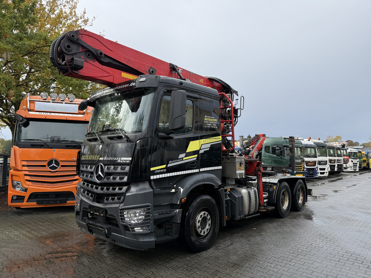 Mercedes-Benz Arocs 2653 6X4 Kran Kesla 2124L - Tømmerbil, Lastbil med kran: billede 1 Mercedes-Benz Arocs 2653 6X4 Kran Kesla 2124L - Tømmerbil, Lastbil med kran: billede 1