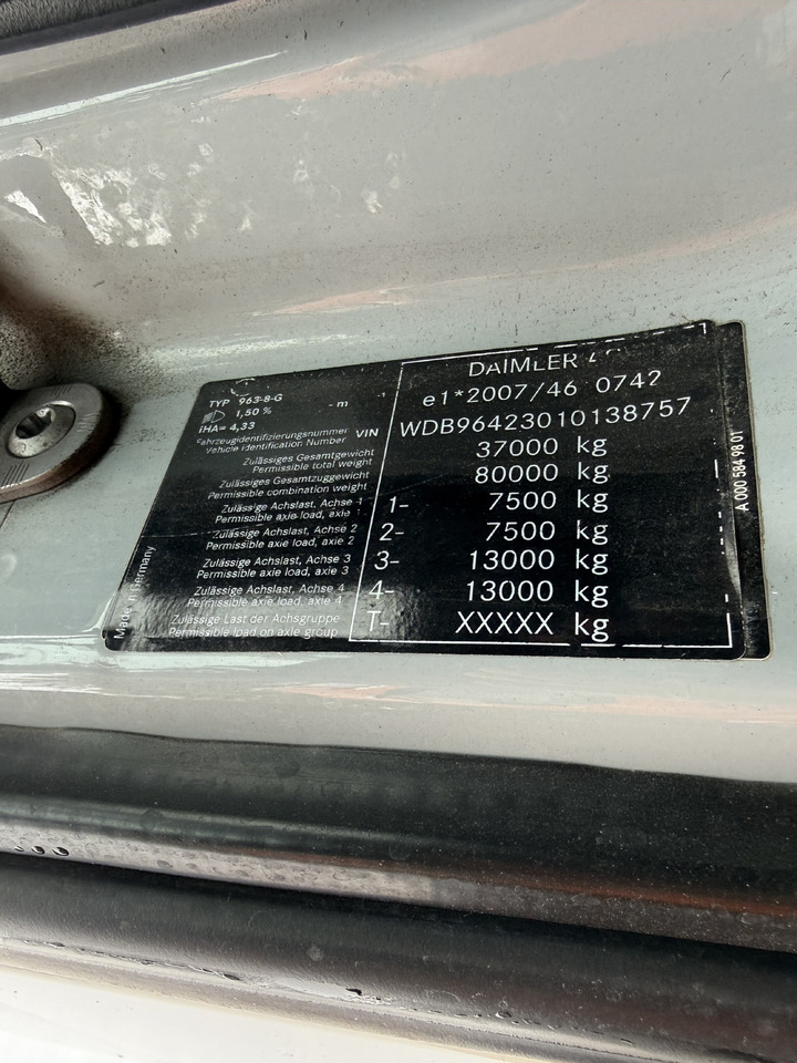 Lastbil kroghejs Mercedes-Benz Arocs 3245 K 8X4 Haken: billede 7