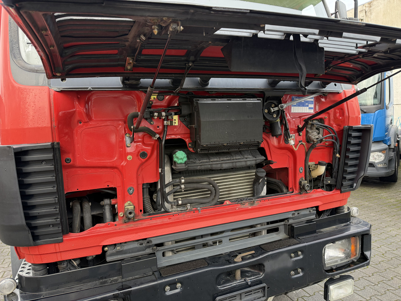 Mercedes-Benz SK 2538 6X4 Haken Kran/ Oldtimer/ Feuerwehr - Lastbil kroghejs, Lastbil med kran: billede 5 Mercedes-Benz SK 2538 6X4 Haken Kran/ Oldtimer/ Feuerwehr - Lastbil kroghejs, Lastbil med kran: billede 5