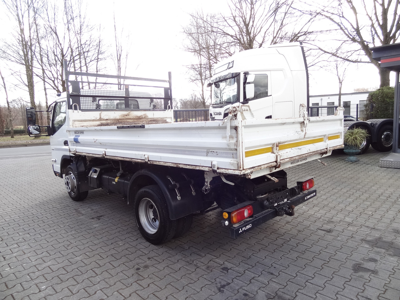 Tipvogn lastbil Mitsubishi Fuso 7C18 Meiller: billede 13