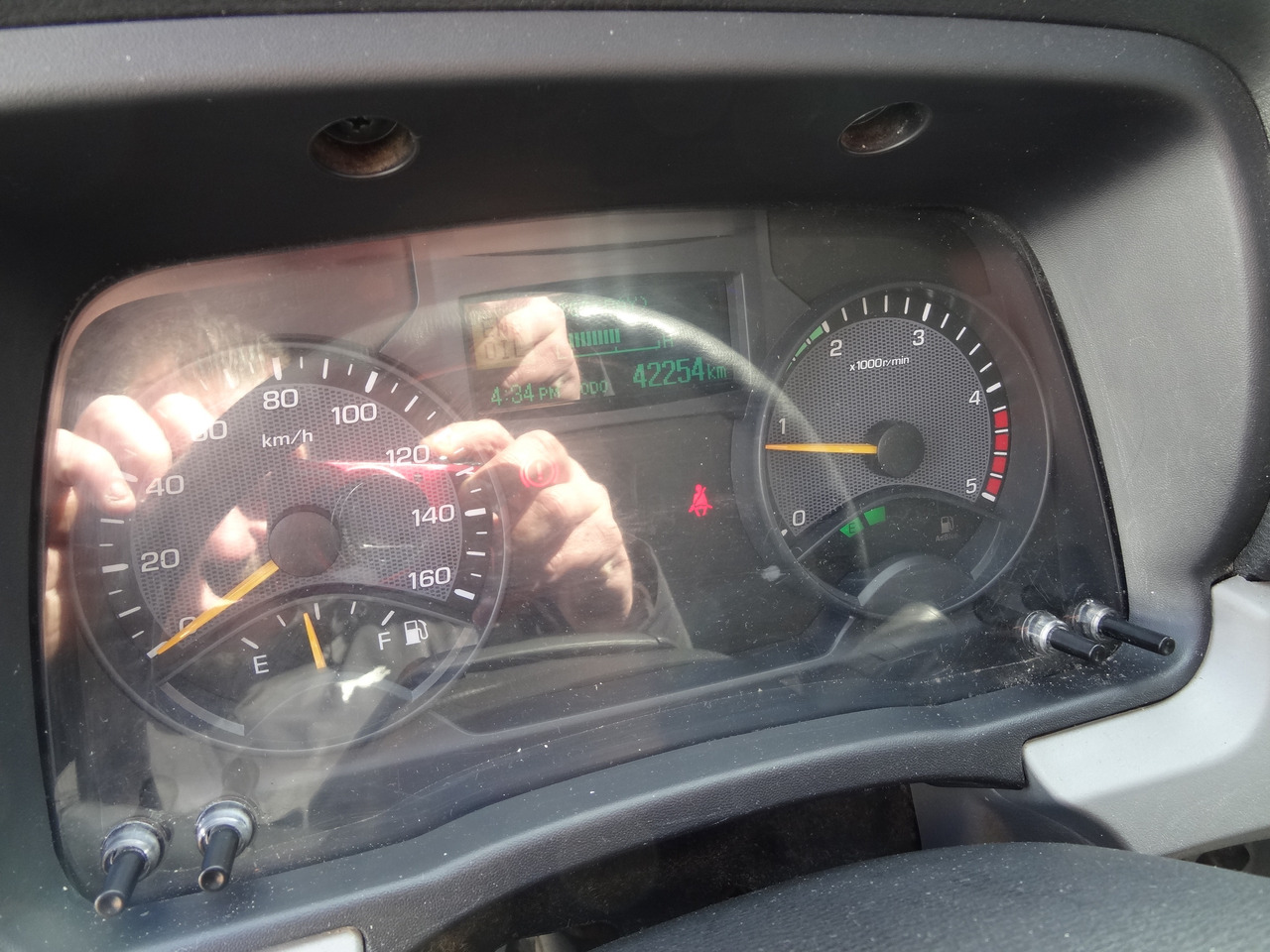 Tipvogn lastbil Mitsubishi Fuso 7C18 Meiller: billede 6