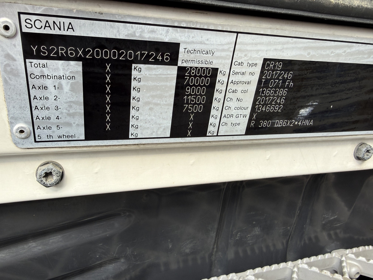 Scania R380 6X2*4 Kipper mit Kran HIAB 220 - Tipvogn lastbil, Lastbil med kran: billede 5 Scania R380 6X2*4 Kipper mit Kran HIAB 220 - Tipvogn lastbil, Lastbil med kran: billede 5