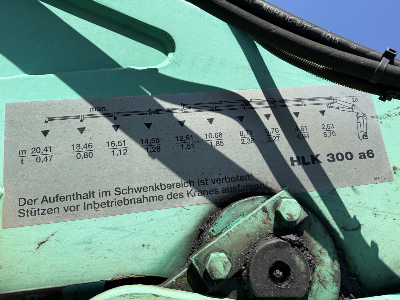 Volvo FM12 420 4X4 Kran MKG 300 bis 24 Meter - Lastbil med kran: billede 3 Volvo FM12 420 4X4 Kran MKG 300 bis 24 Meter - Lastbil med kran: billede 3