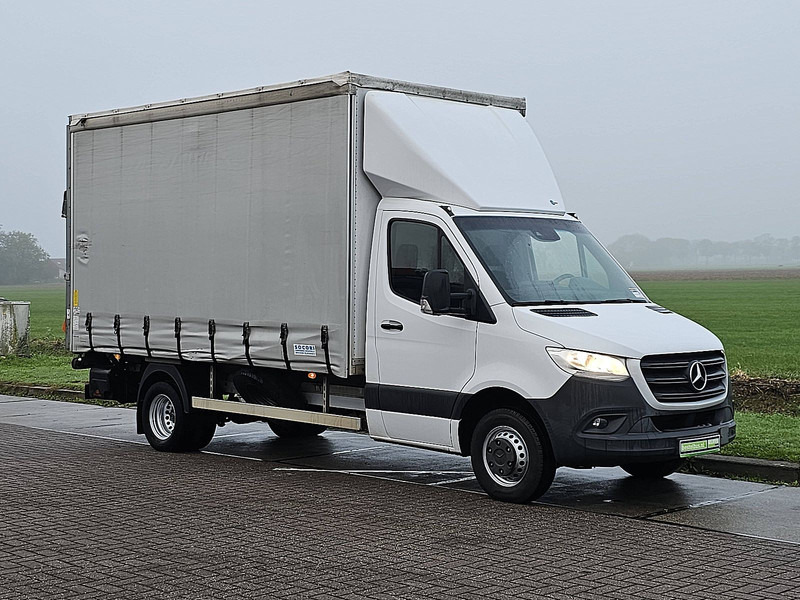 Mercedes-Benz Sprinter 516 Schuifzeil Laadklep! - Varebil med presenning: billede 5 Mercedes-Benz Sprinter 516 Schuifzeil Laadklep! - Varebil med presenning: billede 5