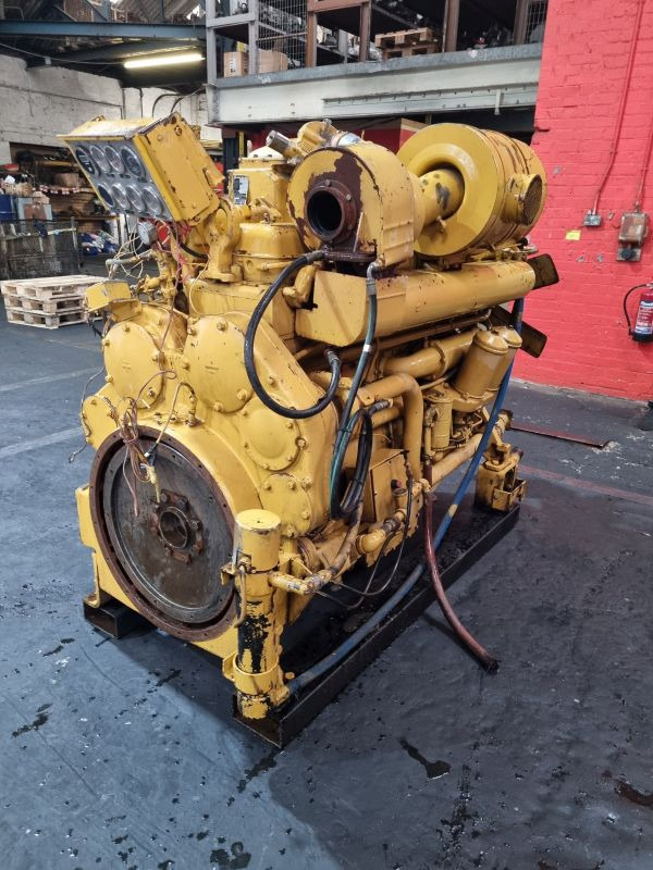 Caterpillar D353E Engine (Industrial) Generator Set Engine - Motor for Industrimaskine: billede 1 Caterpillar D353E Engine (Industrial) Generator Set Engine - Motor for Industrimaskine: billede 1