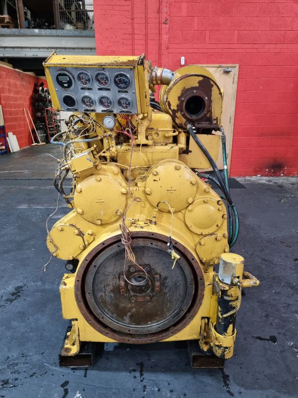 Caterpillar D353E Engine (Industrial) Generator Set Engine - Motor for Industrimaskine: billede 2 Caterpillar D353E Engine (Industrial) Generator Set Engine - Motor for Industrimaskine: billede 2