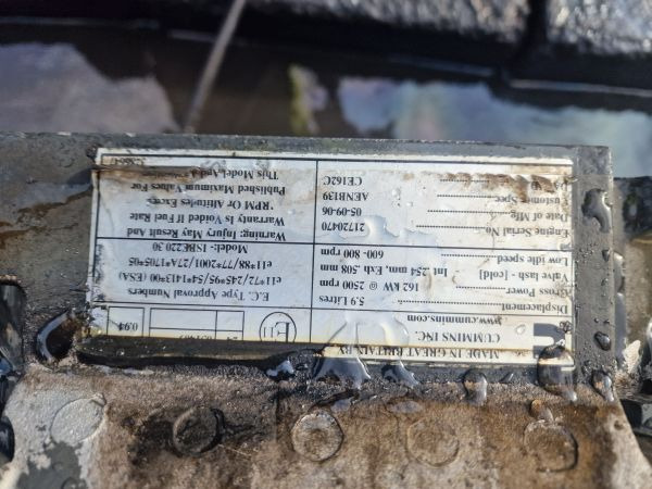 DAF 6ISB E3 5.9 Daf Spec CE162C Engine (Truck) - Motor for Lastbil: billede 2 DAF 6ISB E3 5.9 Daf Spec CE162C Engine (Truck) - Motor for Lastbil: billede 2