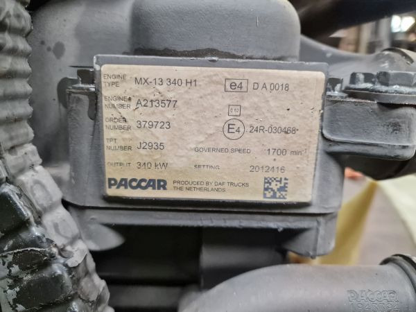 DAF MX-13 340 H1 Engine (Truck) - Motor for Lastbil: billede 2 DAF MX-13 340 H1 Engine (Truck) - Motor for Lastbil: billede 2