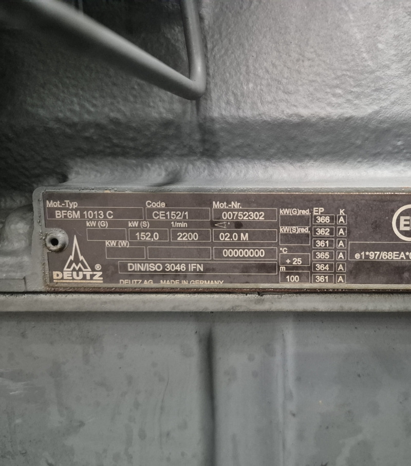 Deutz BF6M1013C Engine (Industrial) - Motor for Industrimaskine: billede 2 Deutz BF6M1013C Engine (Industrial) - Motor for Industrimaskine: billede 2