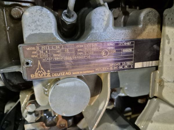 Deutz D2011 L04 I Engine (Industrial) - Motor for Industrimaskine: billede 2 Deutz D2011 L04 I Engine (Industrial) - Motor for Industrimaskine: billede 2