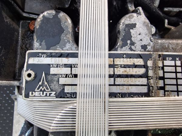 Deutz F3L1011F Engine (Industrial) - Motor for Industrimaskine: billede 2 Deutz F3L1011F Engine (Industrial) - Motor for Industrimaskine: billede 2