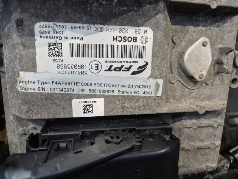 Iveco Tector 7 F4AFE611E*C006 Engine (Truck) - Motor for Lastbil: billede 2 Iveco Tector 7 F4AFE611E*C006 Engine (Truck) - Motor for Lastbil: billede 2