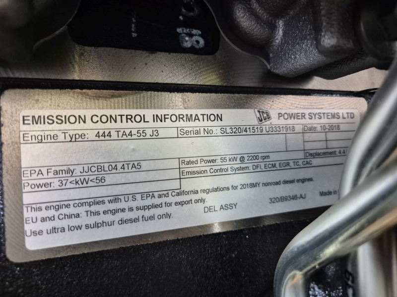 JCB 444 TA4-55 J3 Engine (Plant) - Motor for Entreprenørmaskin: billede 2 JCB 444 TA4-55 J3 Engine (Plant) - Motor for Entreprenørmaskin: billede 2