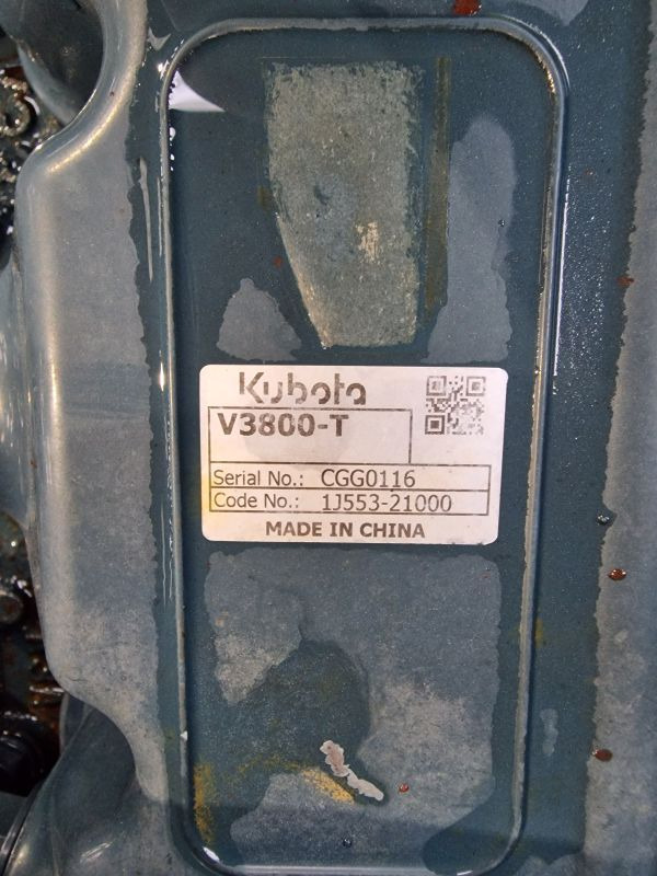 Kubota V3800-DI-T-ET18 Engine (Plant) - Motor for Entreprenørmaskin: billede 2 Kubota V3800-DI-T-ET18 Engine (Plant) - Motor for Entreprenørmaskin: billede 2