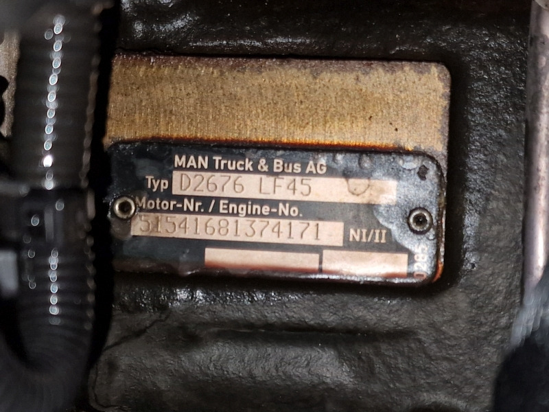 MAN D2676 LF45 Engine (Truck) - Motor for Lastbil: billede 2 MAN D2676 LF45 Engine (Truck) - Motor for Lastbil: billede 2