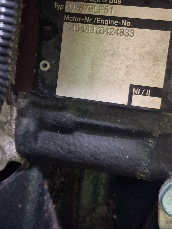 MAN D2676 LF51 Engine (Truck) - Motor for Lastbil: billede 2 MAN D2676 LF51 Engine (Truck) - Motor for Lastbil: billede 2