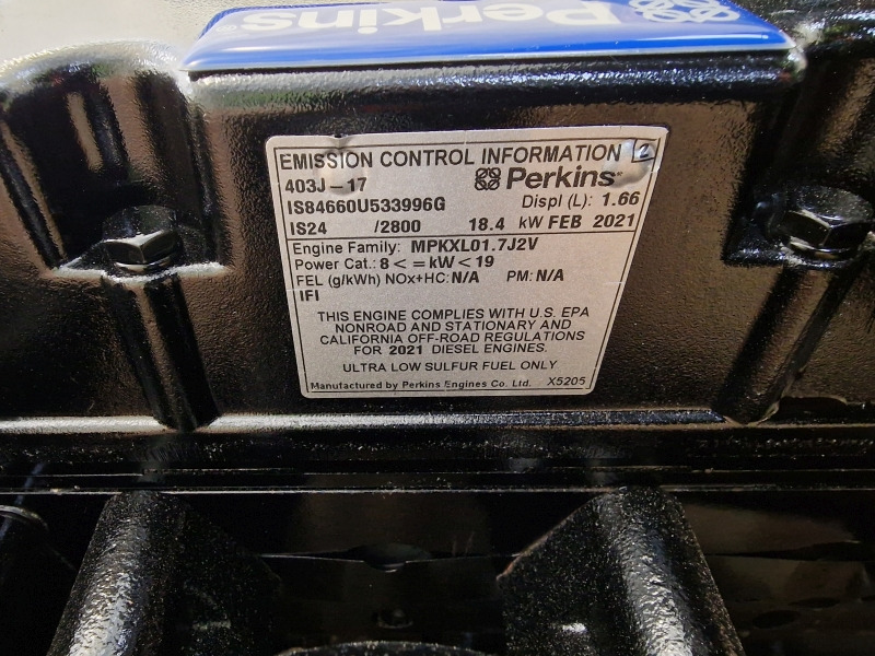 Ny Motor for Entreprenørmaskin Perkins 403J-17 Engine (JCB Plant): billede 11