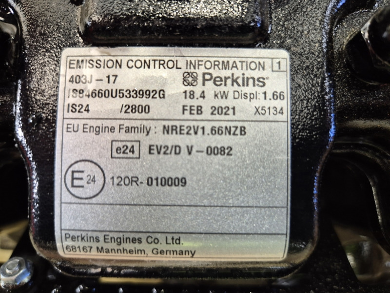 Perkins 403J-17 Engine (JCB Plant) - Motor for Entreprenørmaskin: billede 2 Perkins 403J-17 Engine (JCB Plant) - Motor for Entreprenørmaskin: billede 2