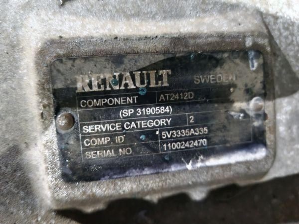 Renault AT2412D Gearbox - Gearkasse: billede 2 Renault AT2412D Gearbox - Gearkasse: billede 2
