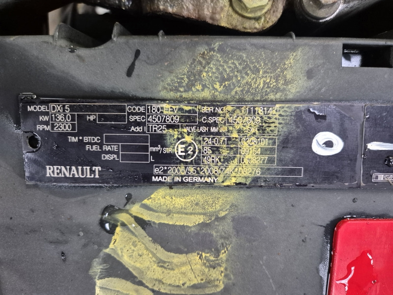 Renault DXI5 180-EEV Engine (Truck) - Motor for Lastbil: billede 2 Renault DXI5 180-EEV Engine (Truck) - Motor for Lastbil: billede 2