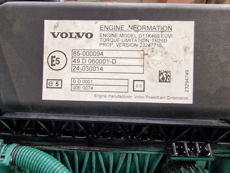 Volvo D11K460 EUVI Engine (Truck) - Motor for Lastbil: billede 3 Volvo D11K460 EUVI Engine (Truck) - Motor for Lastbil: billede 3