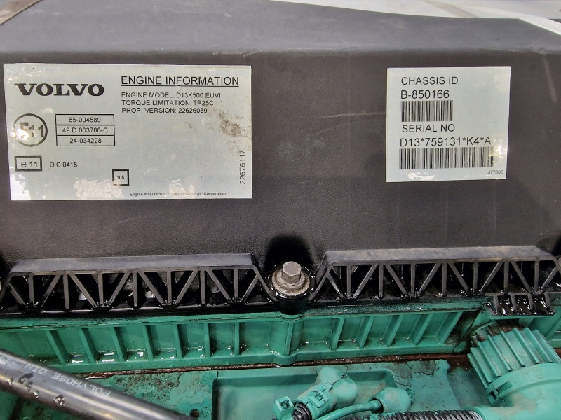 Volvo D13K500 K4 EUVI Engine (Truck) - Motor for Lastbil: billede 2 Volvo D13K500 K4 EUVI Engine (Truck) - Motor for Lastbil: billede 2