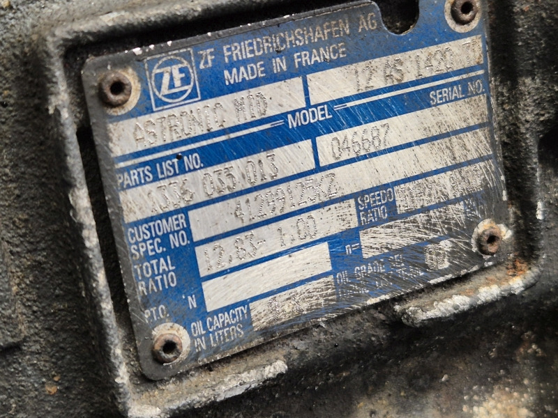 ZF Astronic 12AS1420TD Gearbox - Gearkasse: billede 2 ZF Astronic 12AS1420TD Gearbox - Gearkasse: billede 2