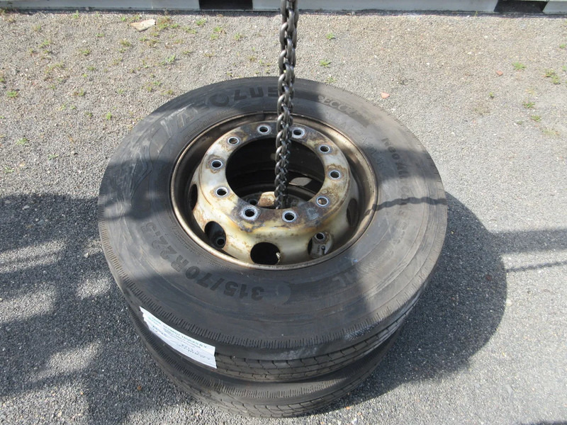Aeolus 315 / 70 R 22.5 VOORBAND MET STAAL WIEL M+S PROFIEL 80 % - Dæk for Lastbil: billede 4 Aeolus 315 / 70 R 22.5 VOORBAND MET STAAL WIEL M+S PROFIEL 80 % - Dæk for Lastbil: billede 4