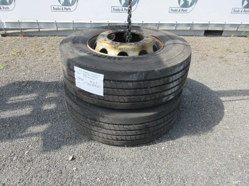 Aeolus 315 / 70 R 22.5 VOORBAND MET STAAL WIEL M+S PROFIEL 80 % - Dæk for Lastbil: billede 5 Aeolus 315 / 70 R 22.5 VOORBAND MET STAAL WIEL M+S PROFIEL 80 % - Dæk for Lastbil: billede 5