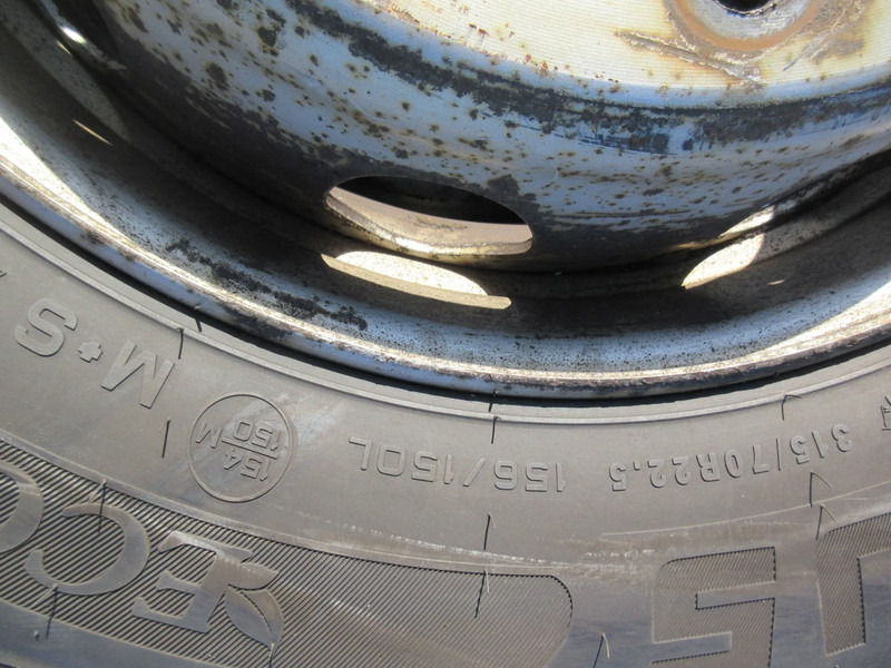 Aeolus 315/70R 22,5 M+S LOD 156/150L PROFIEL 80% MET STAAL WIEL VOOR 2X - Dæk for Lastbil: billede 3 Aeolus 315/70R 22,5 M+S LOD 156/150L PROFIEL 80% MET STAAL WIEL VOOR 2X - Dæk for Lastbil: billede 3