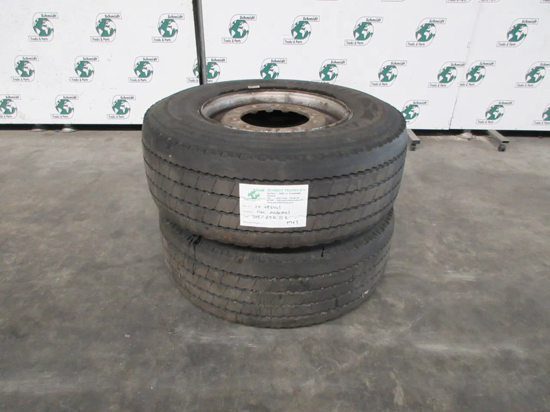 Aeolus 385 65 R 22.5 VOORBAND M+S MET STAAL WIEL 2 X OP VOORRAAD - Dæk for Lastbil: billede 5 Aeolus 385 65 R 22.5 VOORBAND M+S MET STAAL WIEL 2 X OP VOORRAAD - Dæk for Lastbil: billede 5