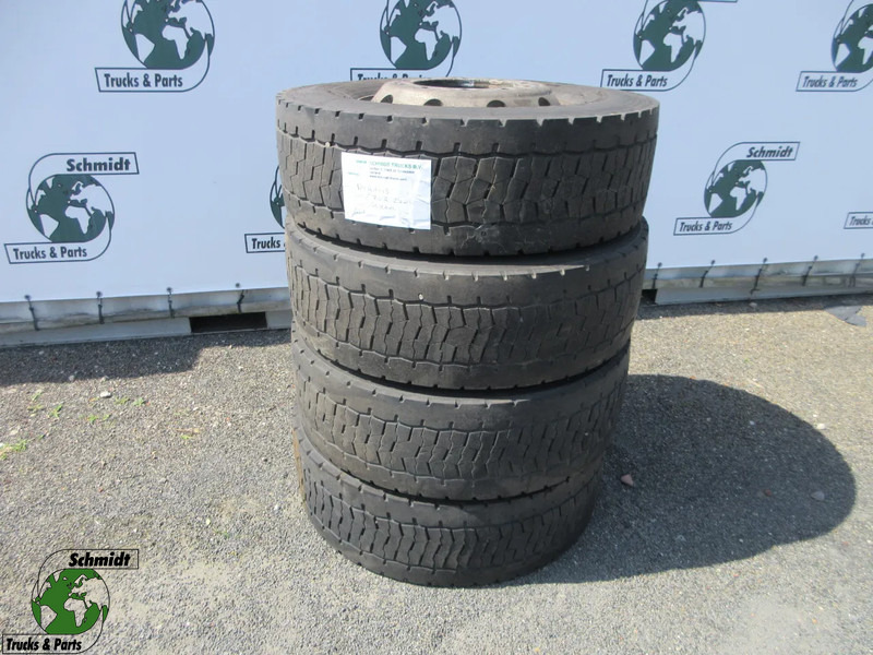 Bridgestone 315/70R22.5 DURAVIS M+S ALCOA WIEL MERCEDES 60% PROFILE - Dæk for Lastbil: billede 1 Bridgestone 315/70R22.5 DURAVIS M+S ALCOA WIEL MERCEDES 60% PROFILE - Dæk for Lastbil: billede 1
