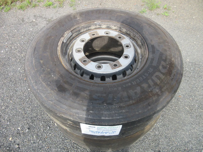 Bridgestone 385 / 65 R 22.5 OPLEGGER BANDEN MET STAAL WIEL - Dæk for Lastbil: billede 4 Bridgestone 385 / 65 R 22.5 OPLEGGER BANDEN MET STAAL WIEL - Dæk for Lastbil: billede 4