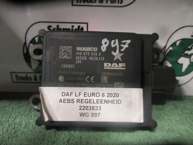 DAF 2203833 RADAR SENSOR EURO 6 LF 290 MODEL 2021 - Elektrisk system for Lastbil: billede 5 DAF 2203833 RADAR SENSOR EURO 6 LF 290 MODEL 2021 - Elektrisk system for Lastbil: billede 5