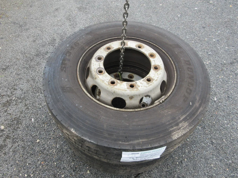 DUNLOP 315 / 70 R 22.5 VOORBAND MET STAAL WIEL - Dæk for Lastbil: billede 2 DUNLOP 315 / 70 R 22.5 VOORBAND MET STAAL WIEL - Dæk for Lastbil: billede 2