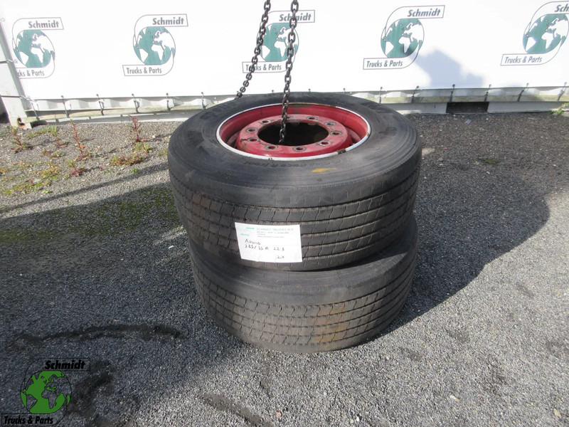 Diversen APOLLO 385/55 R 22.5 VOORBANDEN PROFIEL CA 80 % - Dæk for Lastbil: billede 1 Diversen APOLLO 385/55 R 22.5 VOORBANDEN PROFIEL CA 80 % - Dæk for Lastbil: billede 1