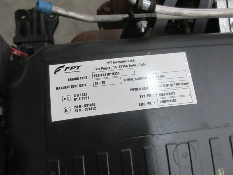 Iveco F3GFE611B*M330 PART 580279416 /460 PK MODEL 2022 IVECO & BMC /6000KM - Motor for Lastbil: billede 5 Iveco F3GFE611B*M330 PART 580279416 /460 PK MODEL 2022 IVECO & BMC /6000KM - Motor for Lastbil: billede 5