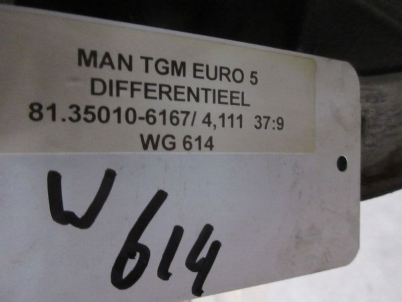 MAN TGM 81.35010-6167 DIFFERENTIEEL 37:9 RATIO 4,111 EURO 5 - Differentialtandhjul for Lastbil: billede 5 MAN TGM 81.35010-6167 DIFFERENTIEEL 37:9 RATIO 4,111 EURO 5 - Differentialtandhjul for Lastbil: billede 5