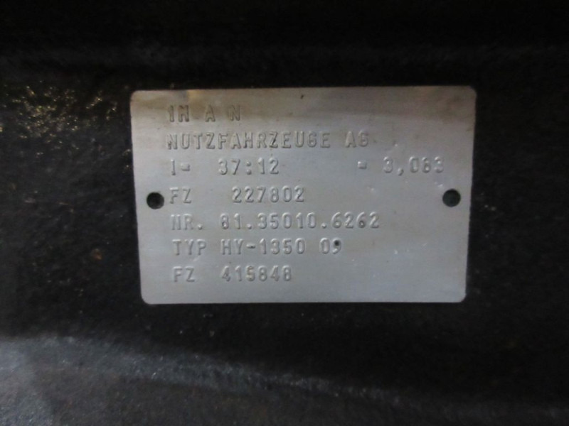 MAN TGS 81.35010-6262 DIFFERENTIEEL HY-1350 37:12 RATIO 3,083 EURO 5 - Differentialtandhjul for Lastbil: billede 5 MAN TGS 81.35010-6262 DIFFERENTIEEL HY-1350 37:12 RATIO 3,083 EURO 5 - Differentialtandhjul for Lastbil: billede 5