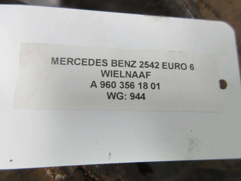 Mercedes-Benz A 960 356 18 01 // A 946 356 02 01 WIELNAAF MERCEDES 2542 EURO 6 MODEL 2018 - Hjulnav for Lastbil: billede 5 Mercedes-Benz A 960 356 18 01 // A 946 356 02 01 WIELNAAF MERCEDES 2542 EURO 6 MODEL 2018 - Hjulnav for Lastbil: billede 5