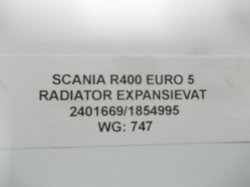 Scania R400 2401669/1854995 RADIATOR EXPANSIEVAT EURO 5 - Ekspansionsbeholder for Lastbil: billede 5 Scania R400 2401669/1854995 RADIATOR EXPANSIEVAT EURO 5 - Ekspansionsbeholder for Lastbil: billede 5