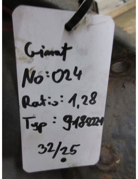 Sisu RATIO 1.28 TYPE 9182221 32/25 SISU / GINAF EIND KLOK - Differentialtandhjul for Lastbil: billede 5 Sisu RATIO 1.28 TYPE 9182221 32/25 SISU / GINAF EIND KLOK - Differentialtandhjul for Lastbil: billede 5