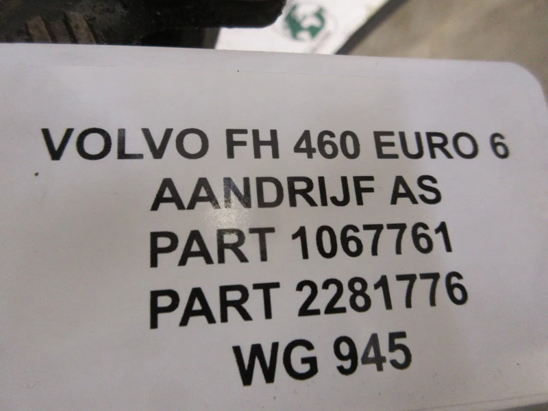 Volvo 1067761 // 2281776 AANDRIJFAS FH 460 EURO 6 MODEL 2018 - Drivaksel for Lastbil: billede 5 Volvo 1067761 // 2281776 AANDRIJFAS FH 460 EURO 6 MODEL 2018 - Drivaksel for Lastbil: billede 5