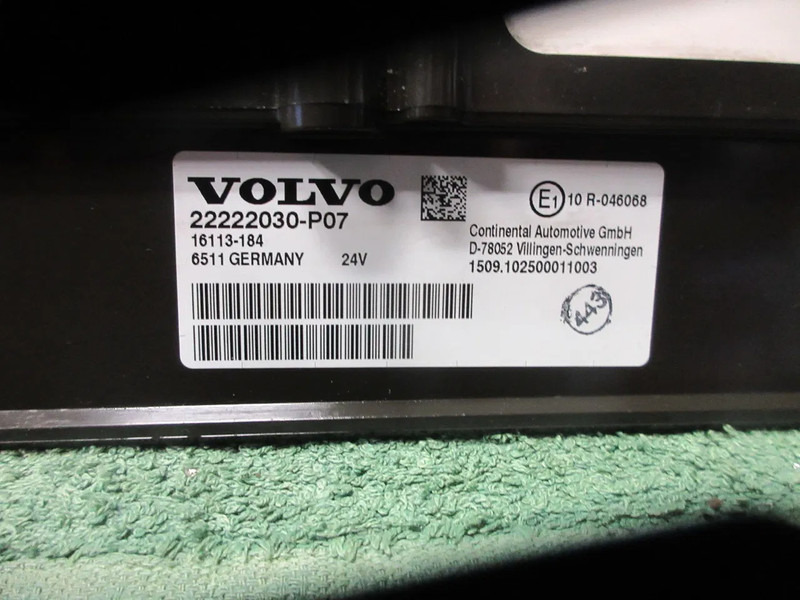 Volvo 22222030 INSTRUMENTENPANEEL VOLVO FH 500 EURO 6 MODEL 2021 - Instrumentbræt for Lastbil: billede 5 Volvo 22222030 INSTRUMENTENPANEEL VOLVO FH 500 EURO 6 MODEL 2021 - Instrumentbræt for Lastbil: billede 5