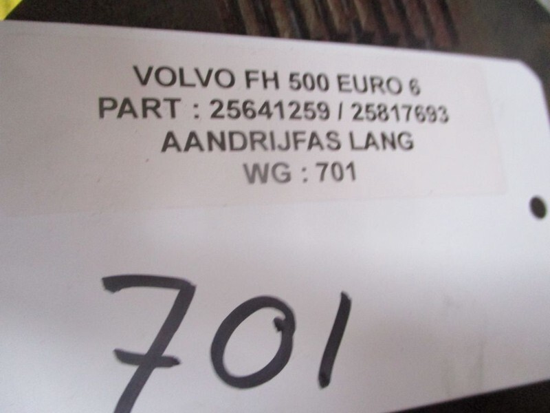 Volvo 25817744/1067745 // 256414259 / 25817693 FH 500 euro 6 //6X2 - Drivaksel for Lastbil: billede 4 Volvo 25817744/1067745 // 256414259 / 25817693 FH 500 euro 6 //6X2 - Drivaksel for Lastbil: billede 4