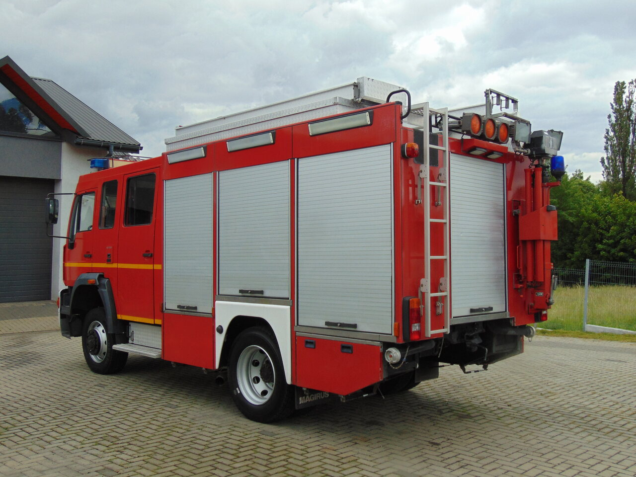MAN LE14.260 4x4 MAGIRUS - Brandbil: billede 3 MAN LE14.260 4x4 MAGIRUS - Brandbil: billede 3