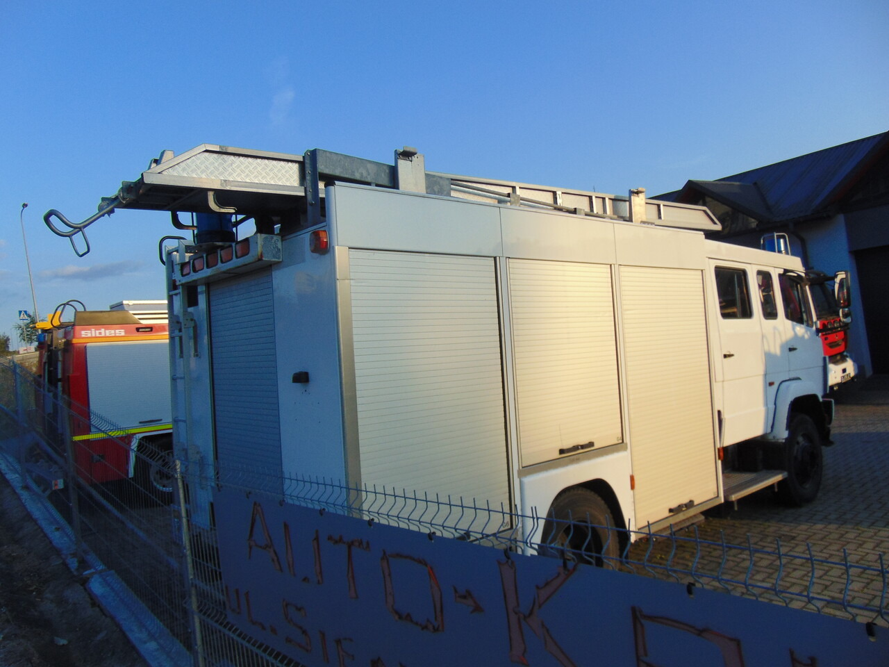 MERCEDES-BENZ 1124AF 4x4 MAGIRUS - Brandbil: billede 4 MERCEDES-BENZ 1124AF 4x4 MAGIRUS - Brandbil: billede 4