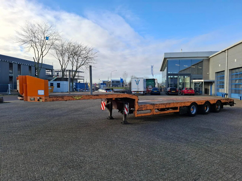 Broshuis 31N5 EU / SEMI TRAILER / 6.3M EXTENDABLE / SAF AXLES / 1XSTEERING AXLE / NL TRAILER / 1999 - Nedbygget platform sættevogn: billede 1 Broshuis 31N5 EU / SEMI TRAILER / 6.3M EXTENDABLE / SAF AXLES / 1XSTEERING AXLE / NL TRAILER / 1999 - Nedbygget platform sættevogn: billede 1
