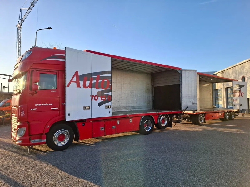 DAF XF106-530 / DEB / COMPLETE COMBI / SIDE DOORS / 2XPLATFORM 2500KG / ONLY:773032 KM / LWDS / LEATHER / EURO-6 / 2017 - Lastbil varevogn: billede 2 DAF XF106-530 / DEB / COMPLETE COMBI / SIDE DOORS / 2XPLATFORM 2500KG / ONLY:773032 KM / LWDS / LEATHER / EURO-6 / 2017 - Lastbil varevogn: billede 2