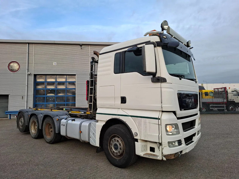 MAN TGX35.480 / LIFT+LENKACHSE / ONLY:392634 KM / JOAB HOOK / AIRCO / FRIDGE / AUTOMATIC / EURO-5 / 2012 - Lastbil med wirehejs: billede 3 MAN TGX35.480 / LIFT+LENKACHSE / ONLY:392634 KM / JOAB HOOK / AIRCO / FRIDGE / AUTOMATIC / EURO-5 / 2012 - Lastbil med wirehejs: billede 3